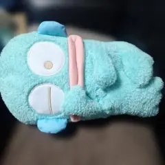 サンリオ ハンギョドン ぬいぐるみ 水色