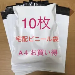宅配ビニール袋　a4 配送　10。のサムネイル