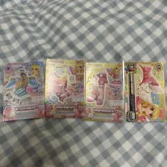 アイカツカードいちごちゃんプレミアム3枚&アクセサリー1枚
