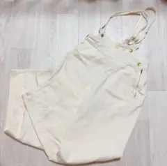 フリークスストア サムシング レースアップ サロペット