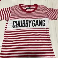 CHUBBY GANG ボーダーTシャツ 120cmのサムネイル
