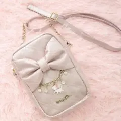 メゾピアノジュニア　【Disney Marie】リボンミニショルダー