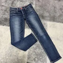 値下げ　Rodeo Crowns ダークブルースリムフィットデニム