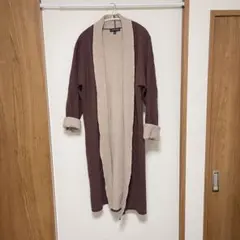 JILL STUART ロングカーディガン M ブラウン