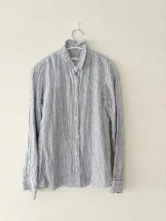 Spick &amp; Span NOBLE ノーブル リネンシャツ イエロー 38 Spick & Span NOBLE ノーブル リネンシャツ イエロー 38 長袖シャツ 麻