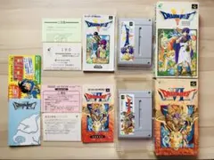 スーパーファミコン SFC ドラゴンクエストⅤ Ⅵ 箱説付き まとめ 2本セット