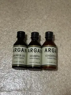 アルガン　ARGAN アメニティ3点セット