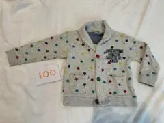カラフル星柄カーディガン 100cm