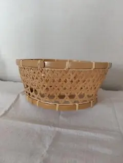 竹細工　茶碗かご　水切りかご