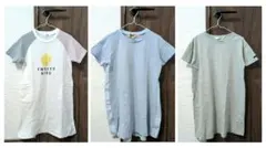 子供服 女の子 半袖ワンピース 3点まとめ売り 120cm