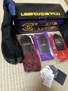 2026SSLIMI feu +丸五コラボ地下足袋 スニーカー+ソックス3足+のサムネイル