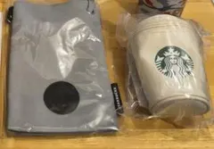スタバ2026福袋　サコッシュとカップポーチ