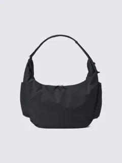 GU ソフトナイロンコクーンバッグ UL ショルダーバッグ　黒　新品