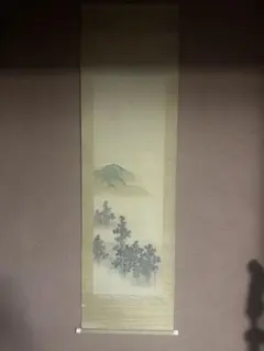 竹図掛軸肉筆水墨画中国の蘇州名刹・寒山寺性空法師墨竹図 竹図掛軸肉筆水墨画中国の蘇州名刹・寒山寺性空法師墨竹図 - メルカリ