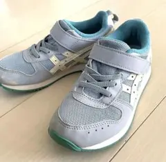 アシックス 18.5 水色