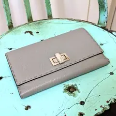FENDI セレリア 長財布 グレーのサムネイル