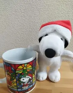 ユニバーサルジャパン限定　クリスマススヌーピーマグカップ＆マスコット