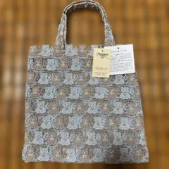 新品】近沢レース くま オールレース ミニトートバッグ 総レース クマ 