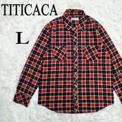 titicaca　チチカカ　ボタンシャツ　オーバーチェック柄　インド製のサムネイル