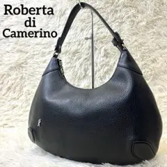 ロベルタディカメリーノ ワンショルダーバッグ レザー シボ革 肩掛け ロゴ金具