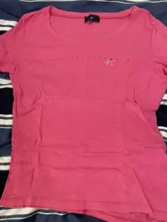 4℃ 半袖Tシャツ　ピンク色　Mサイズのサムネイル