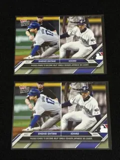 大谷翔平 イチロー topps now # 768 日本人最多盗塁 記念 - メルカリ