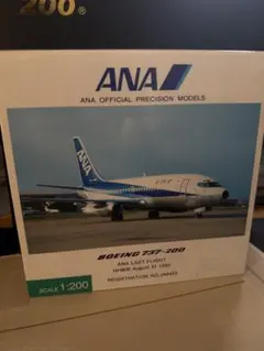 非売品　モデルプレーン　ANA 1/200 737 1/200 B737-800 ANA JA89AN ［JF-737-8-017］ Jフォックス/中古
