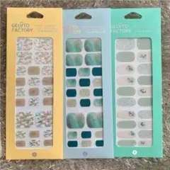 ジェラートファクトリー 人気ネイルシールセット
