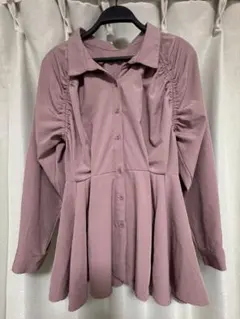 CECIL McBEE ピンク ブラウス 長袖