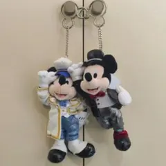 ミッキーぬいぐるみキーチェーンセット