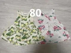 BREEZ Carter’sノースリーブワンピース 2枚セット　80のサムネイル