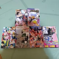 銀魂 関連本 付録多数 6冊セット 小説 マンガ カラー 銀八先生 初版