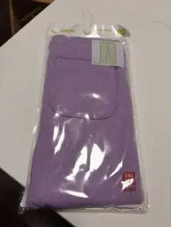 ユニクロ　紫色 ベビーレギンス サイズ80 ポケット付き