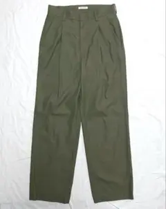 CLANE HOMME クラネ オム ハイカウント コットン パンツ 新品未使用