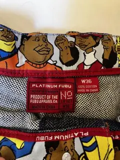 Fubu ハーフパンツデニム　プラチナムのサムネイル