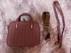 LILY BROWN スクエアクラシックバッグ