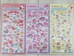 【国内正規品】ボンボンドロップシール サンリオ第2弾 3種セット