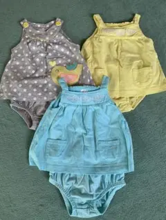 カーターズ　ロンパース3セット