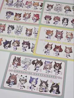 ウマ娘 47都道府県名物いっぱいご当地ダービー 特典 ポストカード コンプリート
