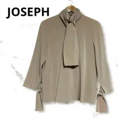 JOSEPH ジョセフ　ボウタイブラウス　オンワード樫山　ベージュ　38のサムネイル