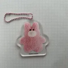 mojojojo ピンクのくま アクリルキーホルダー