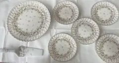 ケーキ　食器セット 6点