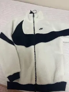 Nike フリースジャケット ホワイト/ブラック