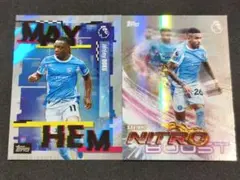 ドク サヴィーニョ マンC Topps 26-27 2枚
