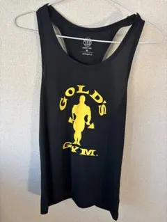 GOLD'S GYM ブラックタンクトップ M