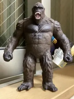 ソフビ　キングコング　コング　ゴリラ　指人形？　怪獣　玩具 ソフビキングコングコングゴリラ指人形？怪獣玩具