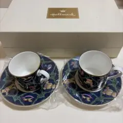 Hallmark NARUMI ボーンチャイナ カップ＆ソーサー 2客セット