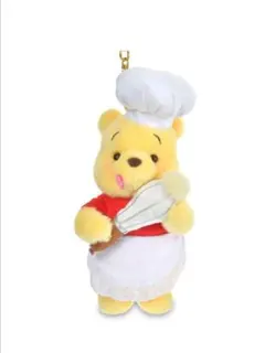 プーさん ぬいぐるみ キーホルダー キーチェーン パンケーキ - メルカリ