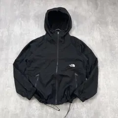 C462 美品 THE NORTH FACE マウンテンパーカー 黒 ナイロン