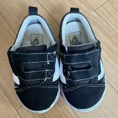 VANS　黒スニーカー　14
